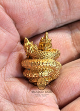 Load image into Gallery viewer, Phaya Nak Geow 2545 (Rare 100pcs Gelaithong) - MKCamulet

